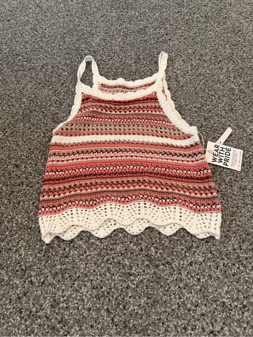 Womens new reunited tank top xs